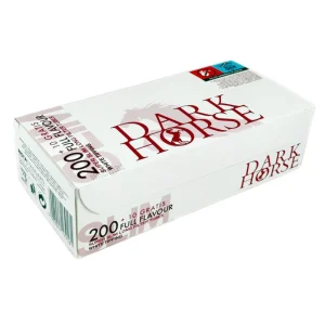 Гільзи DARK HORSE SUPER SLIM LONG 6,5х20 мм WHITE-білі (200+10 шт)